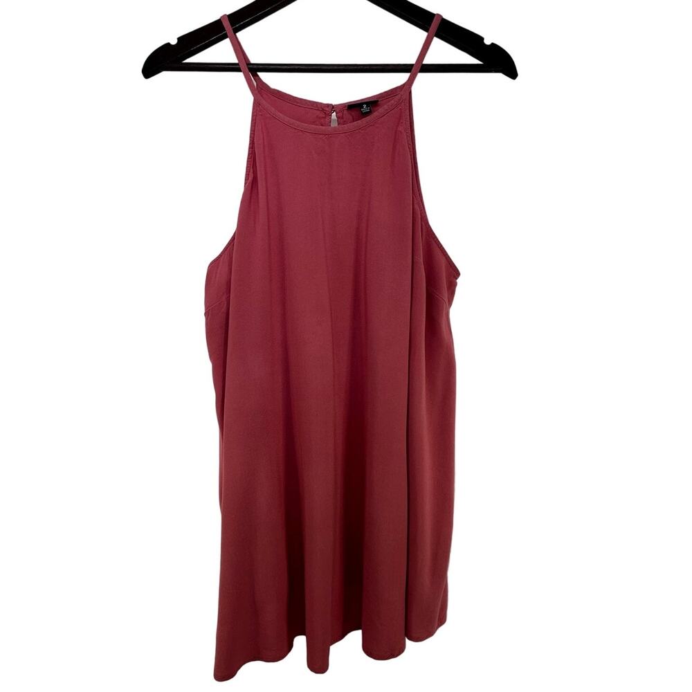 Torrid Racerback Tank Top Flowy Tunic 2X Dusty Rose Pink Basic Casual Everyday